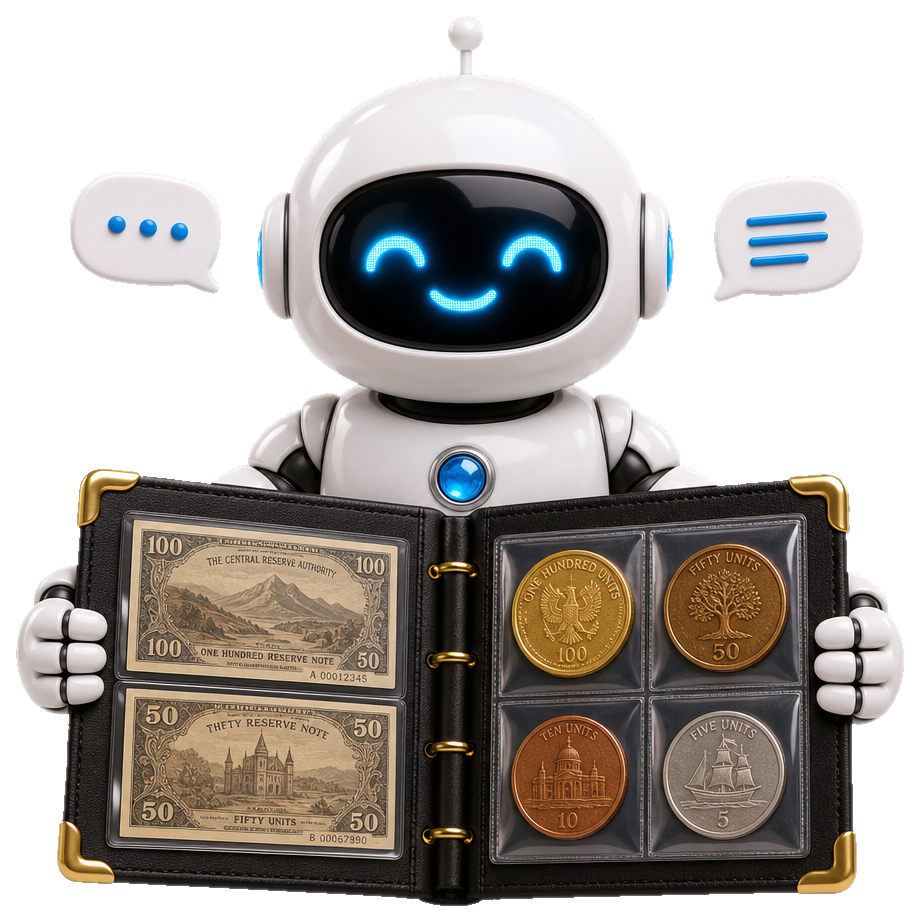See country, series, and collector value